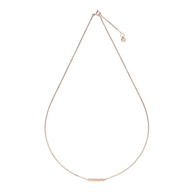 Little Bar of Strength - Neck - Vermeil Rose Gold