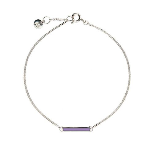 Little Bar of Strength Colours - Wrist - Purple