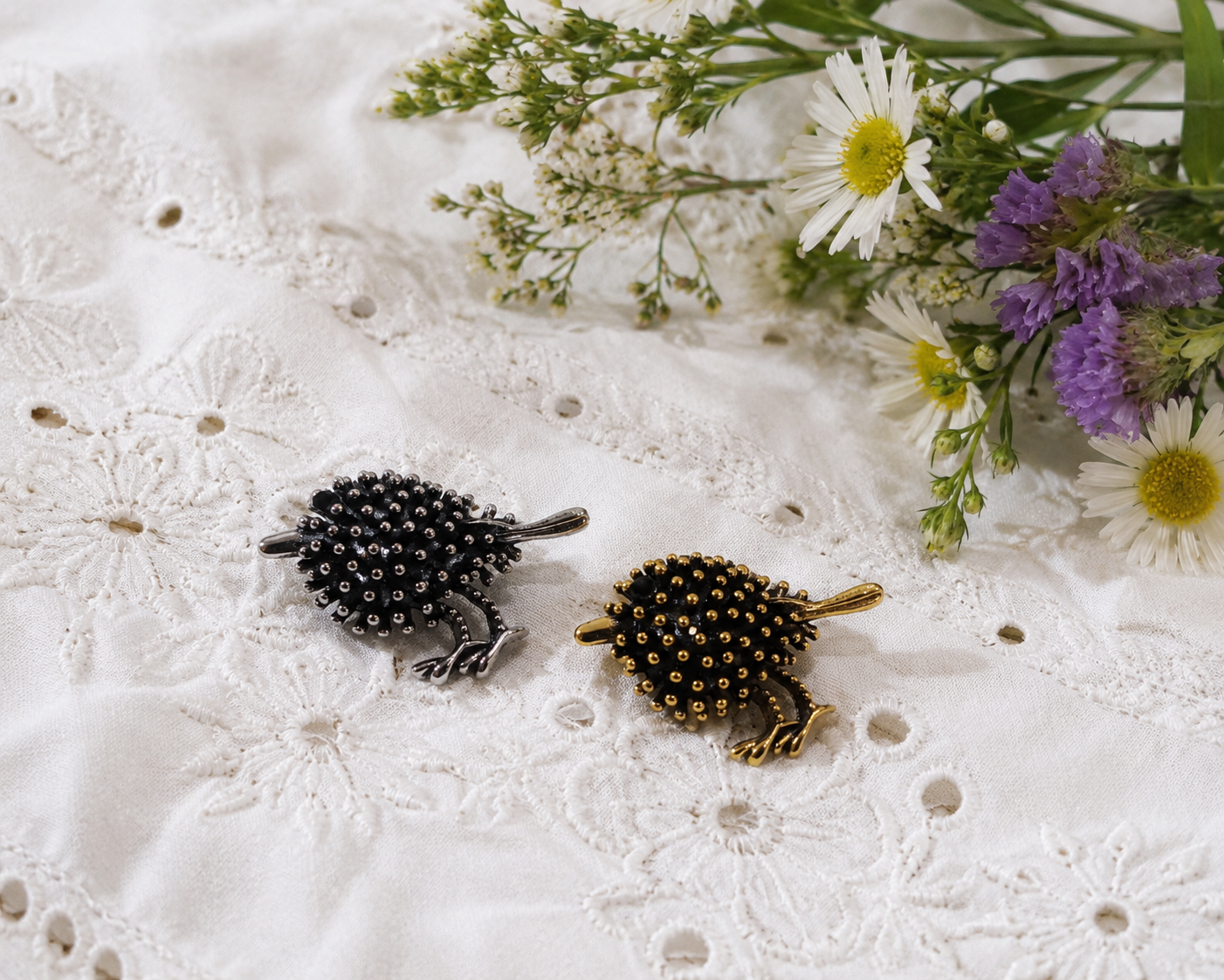 Vintage Bird Brooches