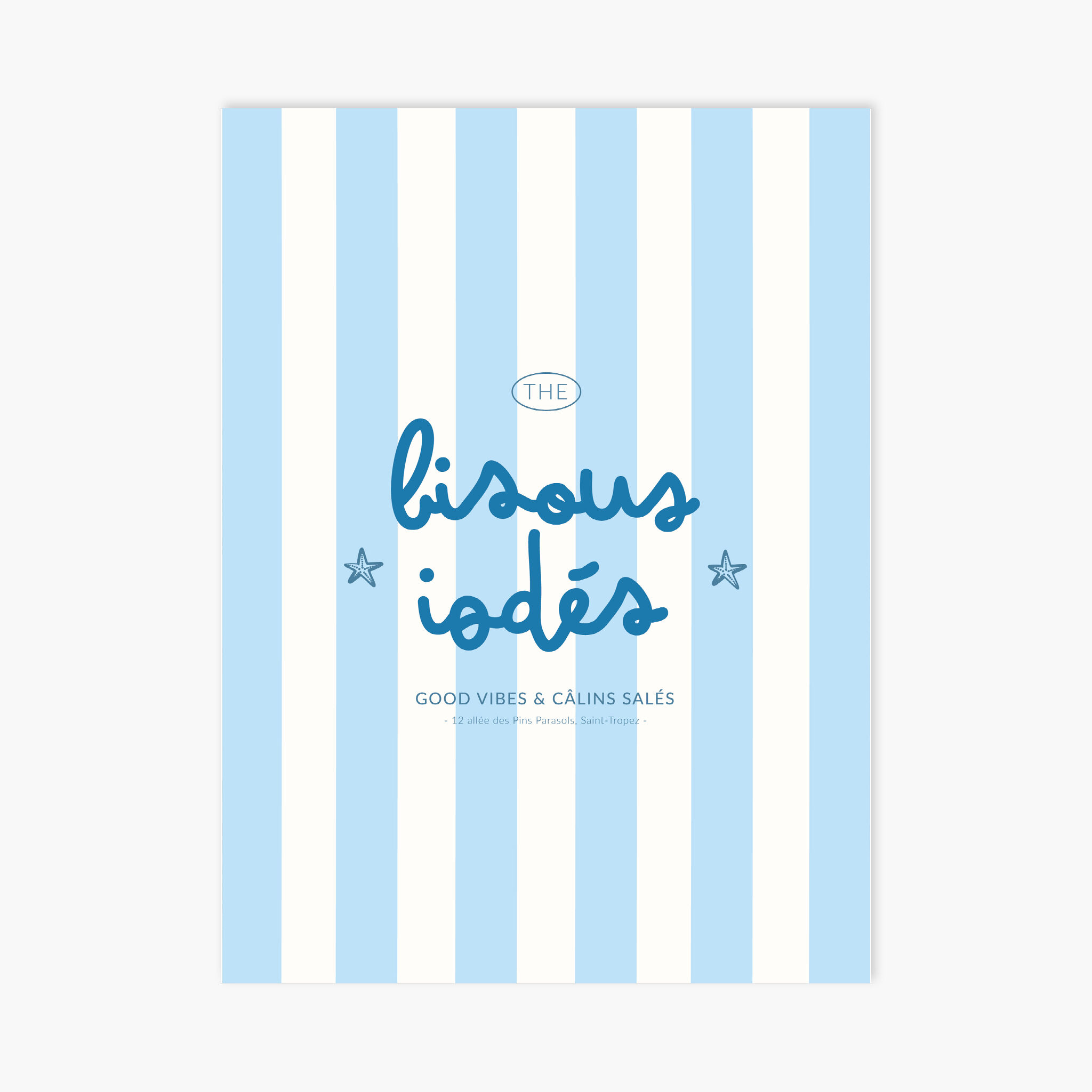 Poster 18x25 cm - Salty Kisses