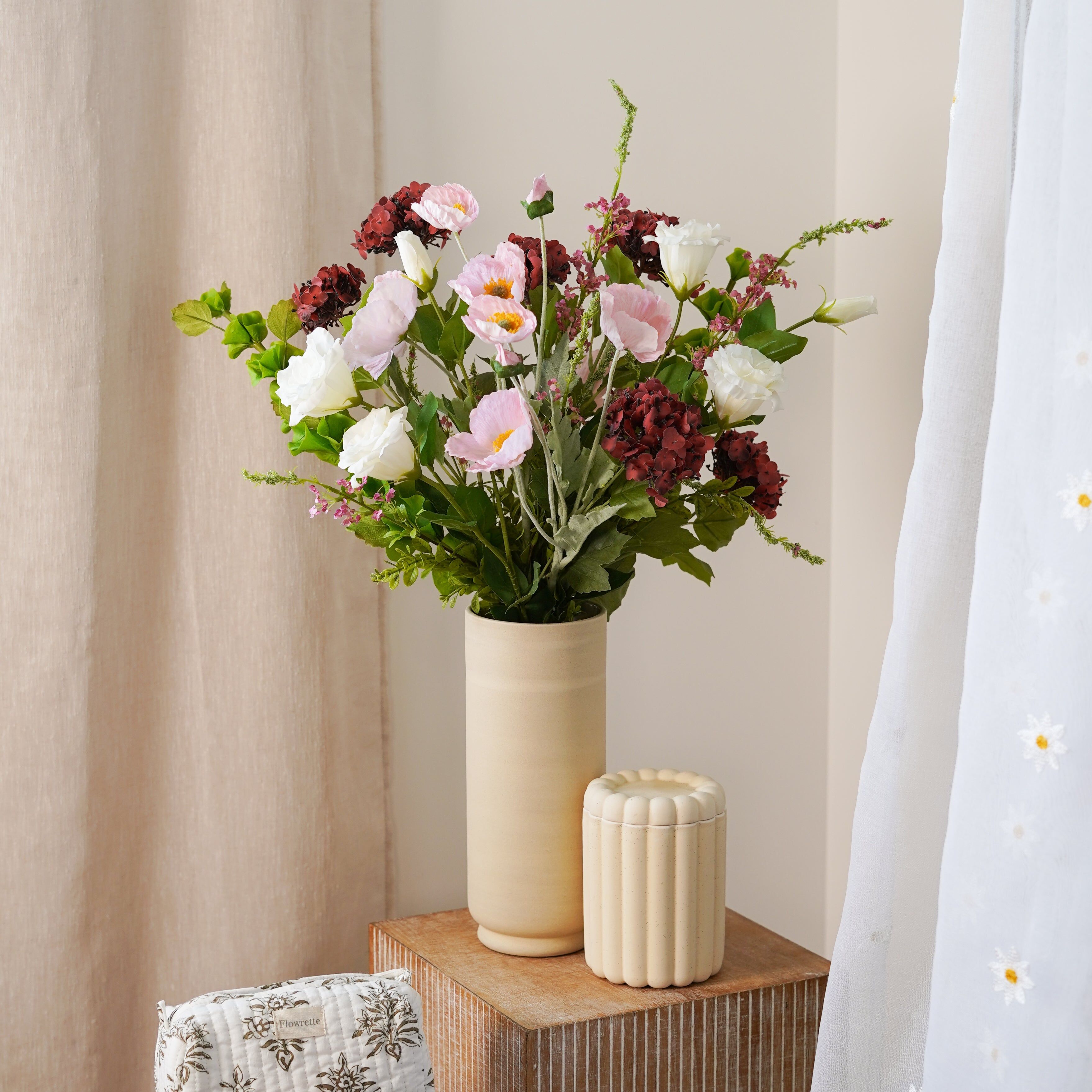 Bouquet de fleurs artificielles Maud