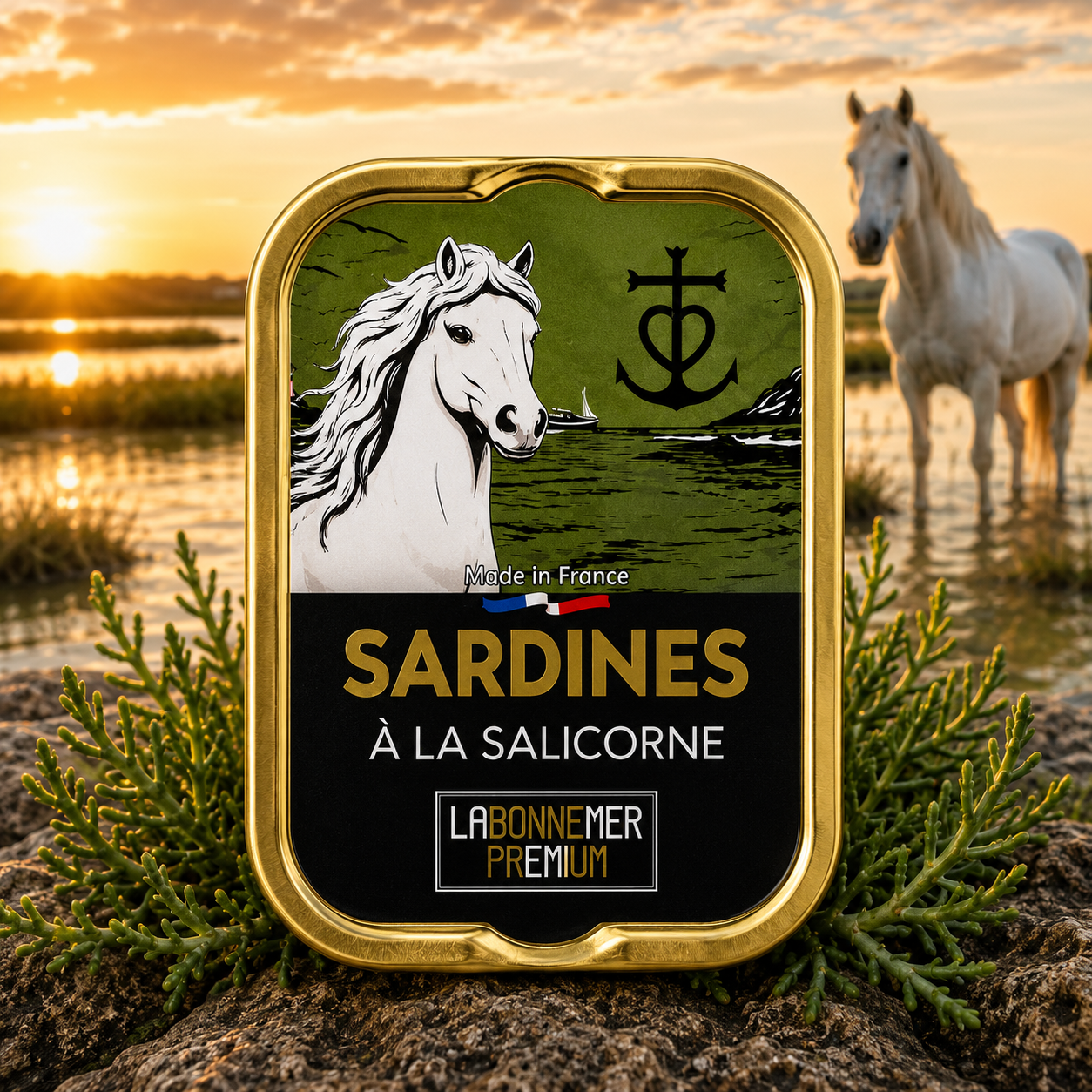 SARDINES WITH SALICORN