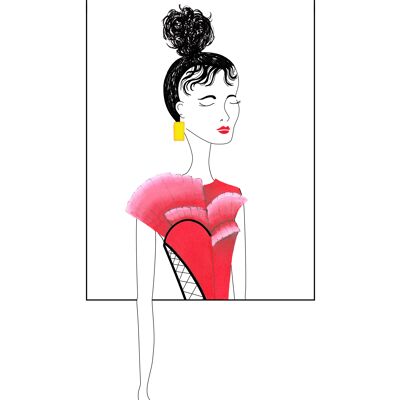 Fashion illustration A4