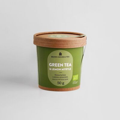 Grüner Tee & Zitronenmyrte - Grüner Tee mit Zitronenmyrte BIO