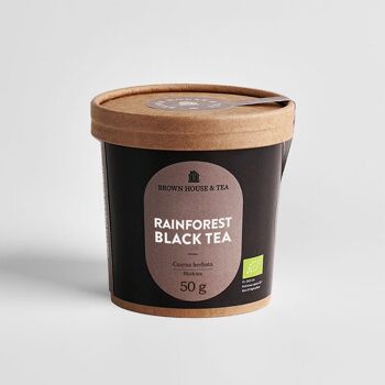 Thé noir de la forêt tropicale - thé noir bio issu de l'arbre à thé de la forêt tropicale BIO 1