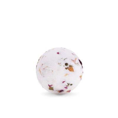 White rose bath bomb 110g