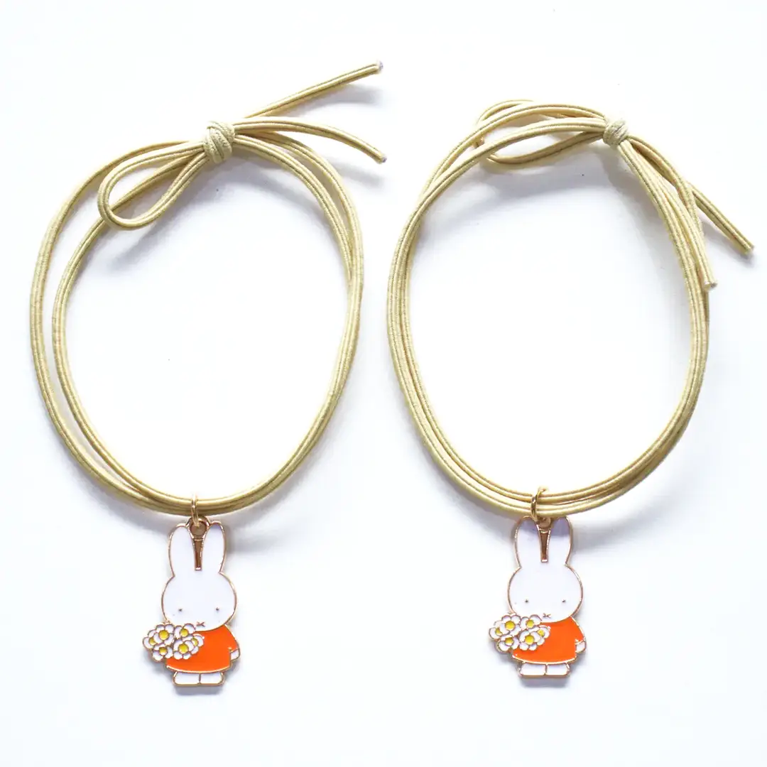 ✨ Miffy Flower Bracelet & Hair Tie Duo ✨