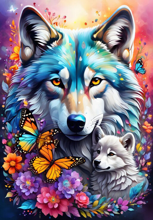 Buy wholesale ALIZE - 1000-piece puzzle Wolves Love Collection