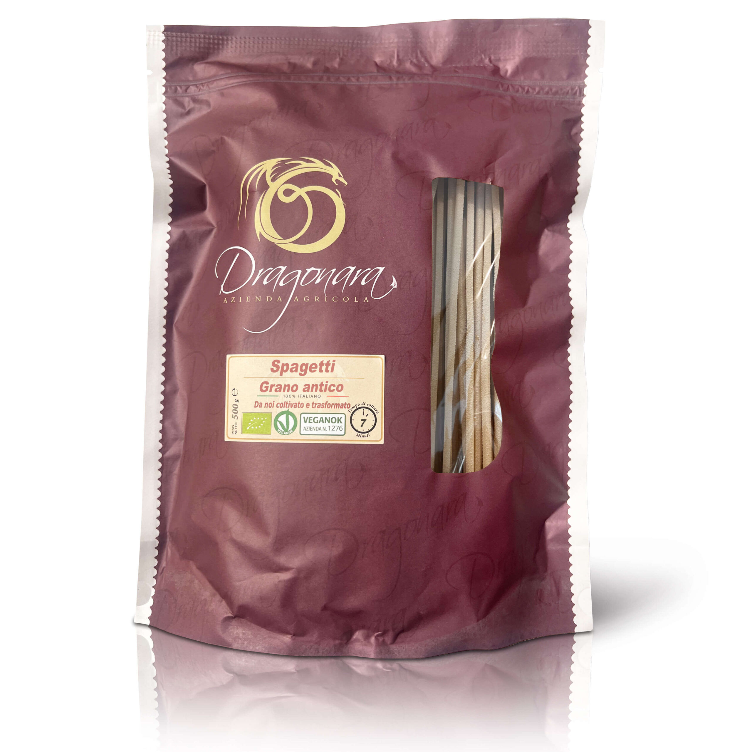 Organic Timilia Dragonara Wheat Spaghetti