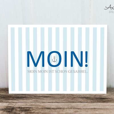 Carte postale: Moin