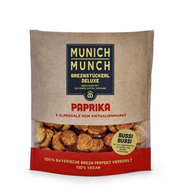 Pretzel pieces deluxe paprika 90g