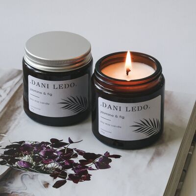 Jasmine & Fig Single Wick Candle