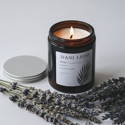 Sleep (Lavender & Cotton) Single Wick Candle