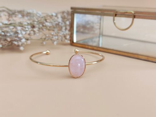 Bracelet L'Irrésistible Quartz Rose