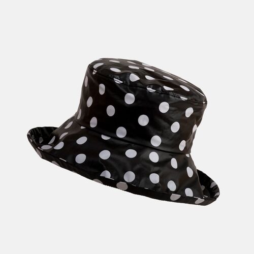 Waterproof Large Brim Hat - Black