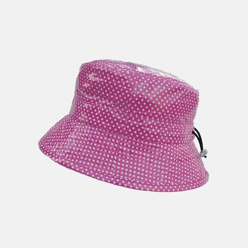 Waterproof Spotty Hat Pack - Pink