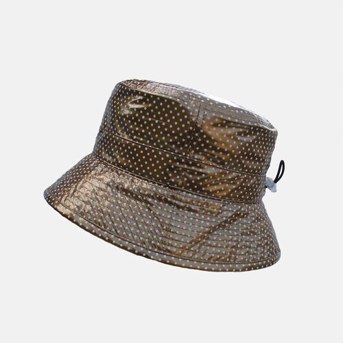 Waterproof Spotty Hat Pack - Gold