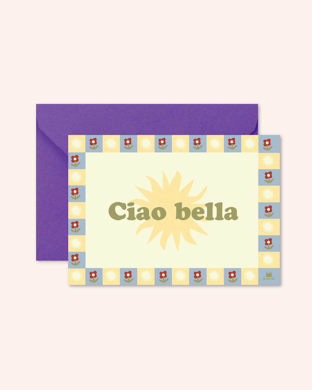 Carte lifestyle - Ciao Bella (avec enveloppe)