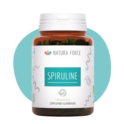 Natural and organic spirulina