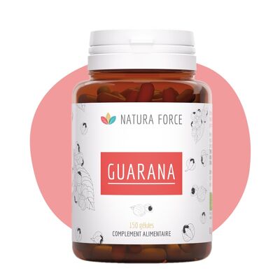 Organic Guarana from Brazil - 150 capsules