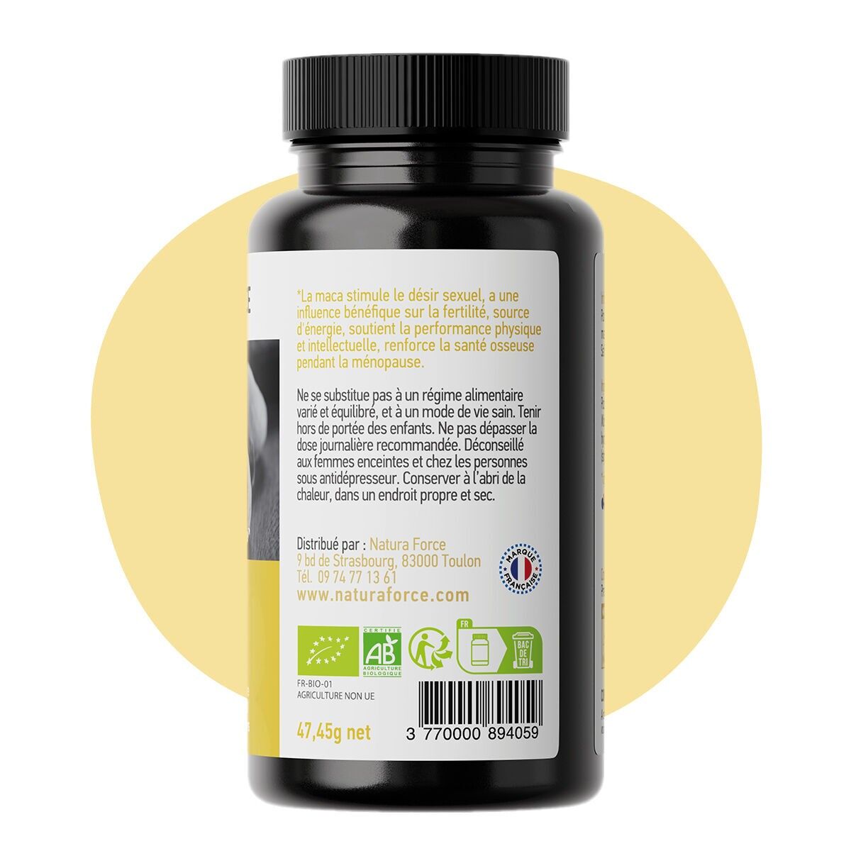 Maca bio du Pérou