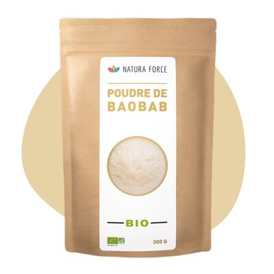 Organic baobab powder