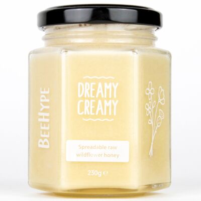 Dreamy Creamy - Miel de fleurs sauvages brut directement de la ruche