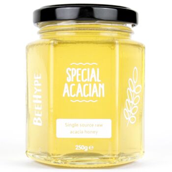 Acacian spécial - Miel d'acacia cru 100% pur et vibrant, miel d'abeille cru de luxe 1