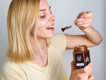 Miel de cacao - Tartinade au chocolat sans gluten, sans produits laitiers ni noix | Alternative au chocolat naturel 4