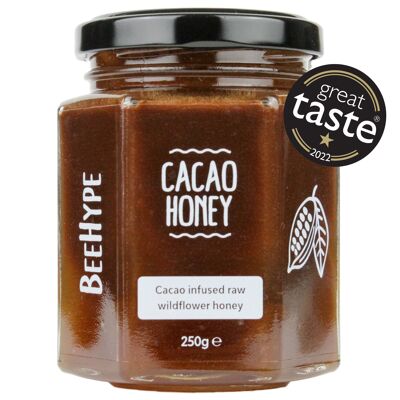Miel de cacao - Tartinade au chocolat sans gluten, sans produits laitiers ni noix | Alternative au chocolat naturel
