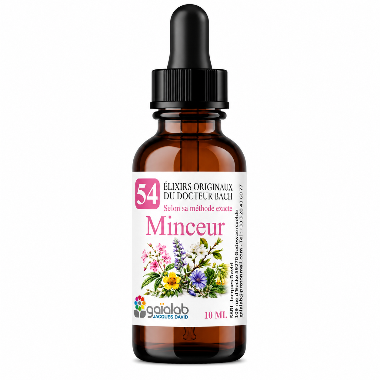 Slimming - Vibrational Flower Elixir with Organic Bach Flowers*