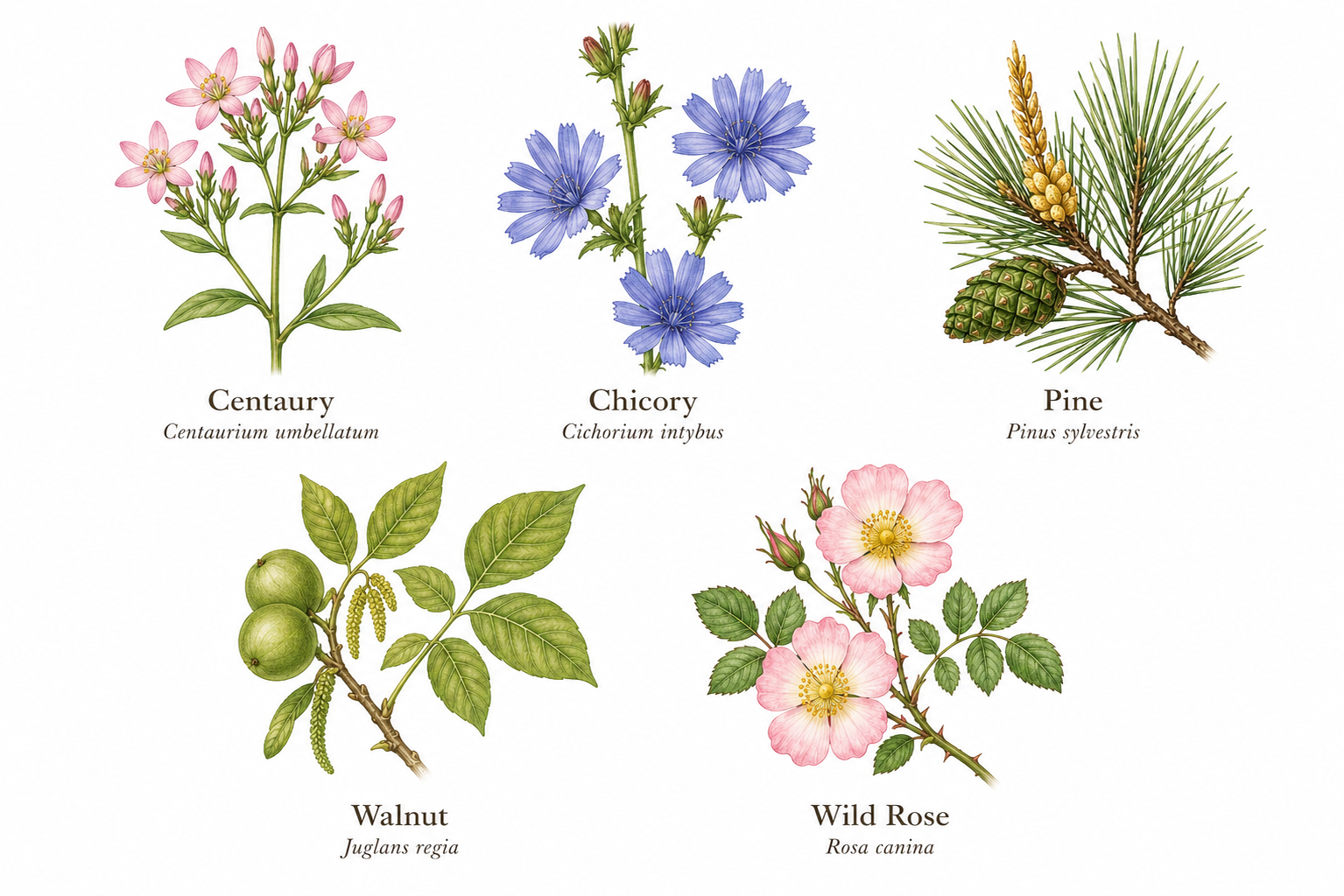Minceur - Élixir floral vibratoire aux fleurs de Bach BIO*