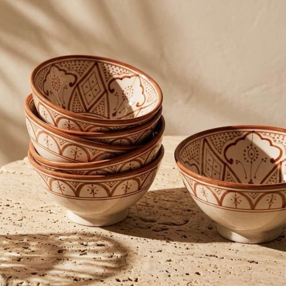 Amazigh Brown Salad Bowl - PALM LABZ