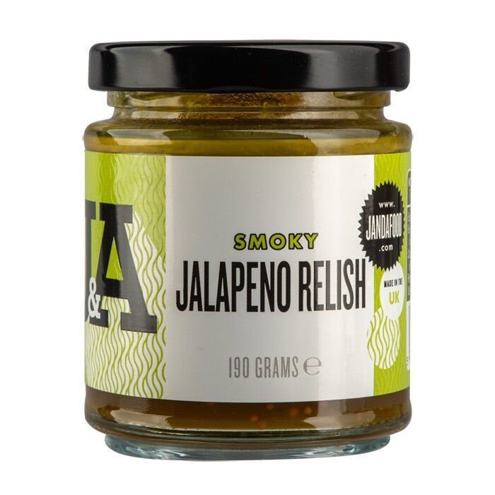 Smoky Jalapeno Relish  210g | A smoky relish perfect for BBQ| Pairs well with cheese
