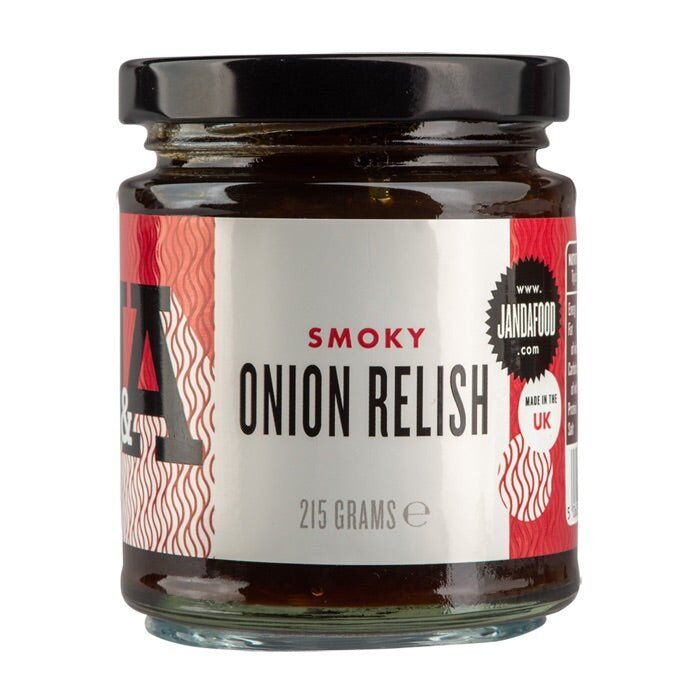 Smoky Onion Relish 210g | A sweet and smoky relish perfect for cheese and burgers