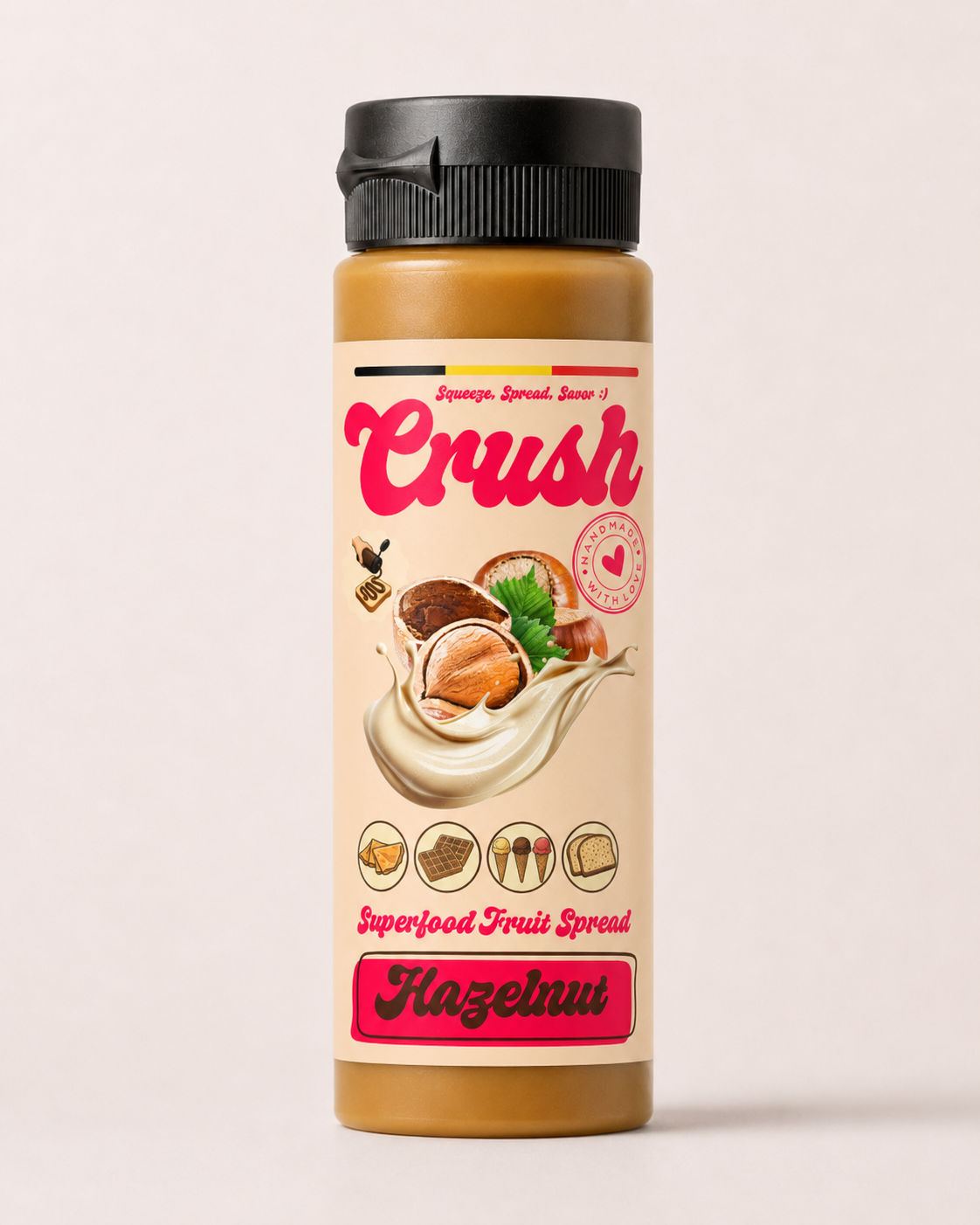 Nappage - Saveur Noisette - 150ml - Squeeze plastique