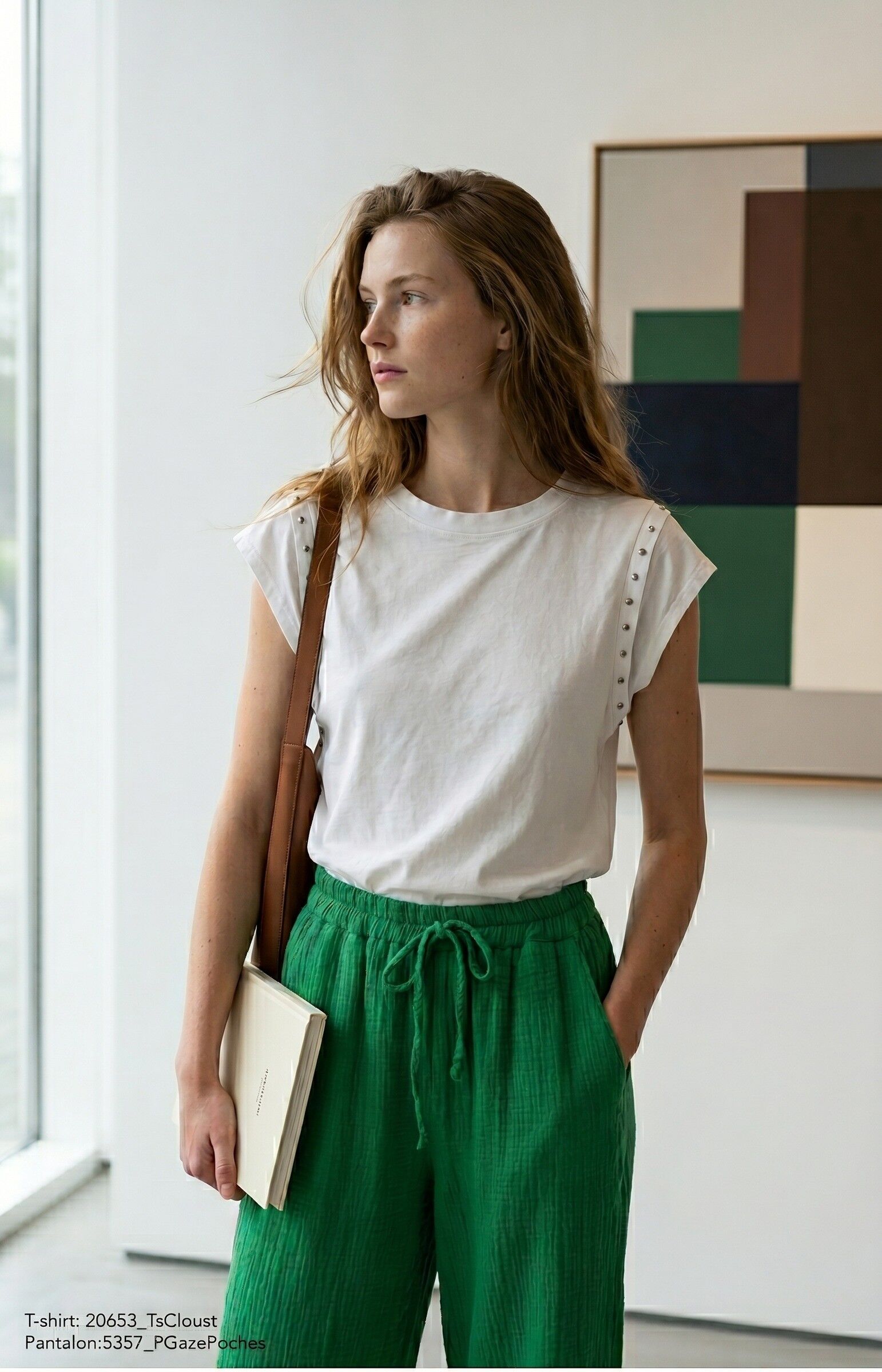 Cotton Studded T-Shirt