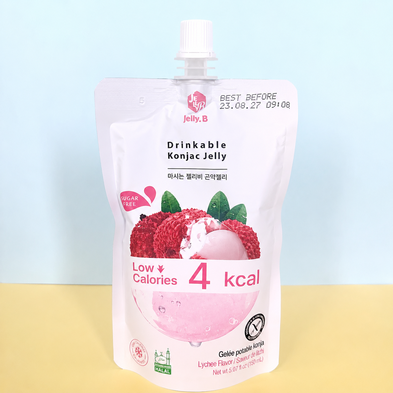 Konjac Drinking Jelly - Lychee Flavor 150ml x10
