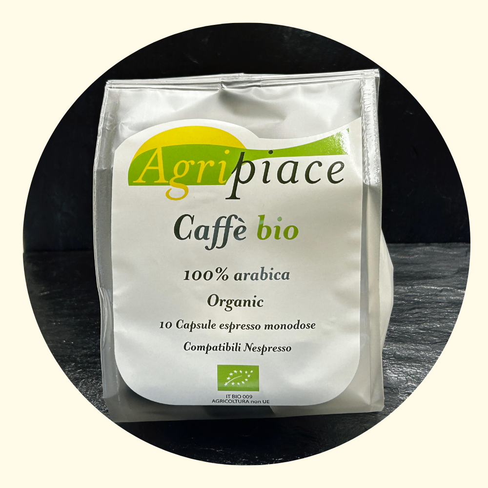 Agripiace Bio-Kaffee aus Peru, 100 % Arabica, sortenrein – 10 Nespresso-kompatible Kapseln