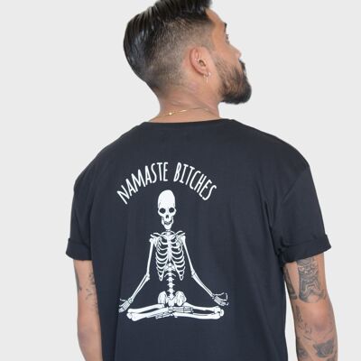 Namaste Bitches Black Tshirt