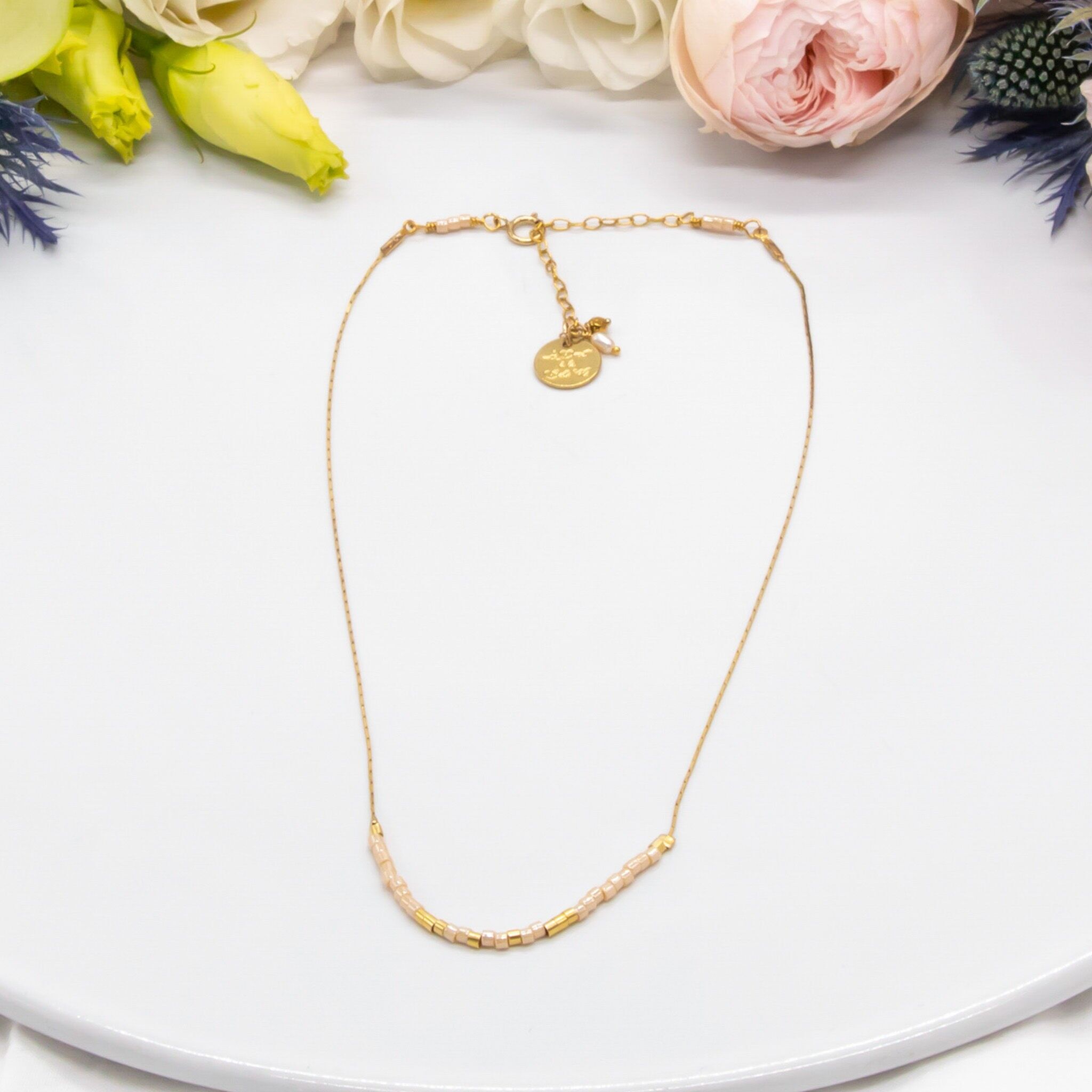 Collana Collezione Estival: bianco e oro