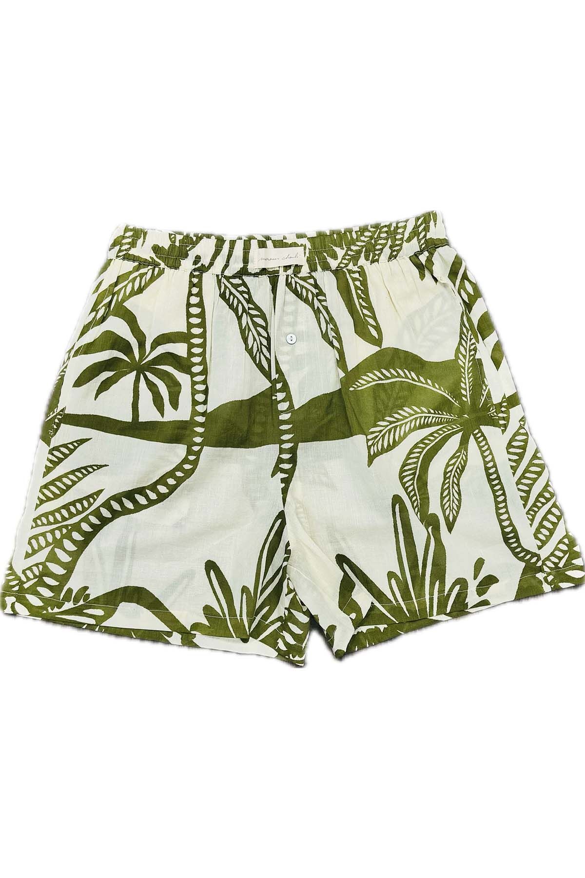 Men's cotton voile shorts - SERAPHIN