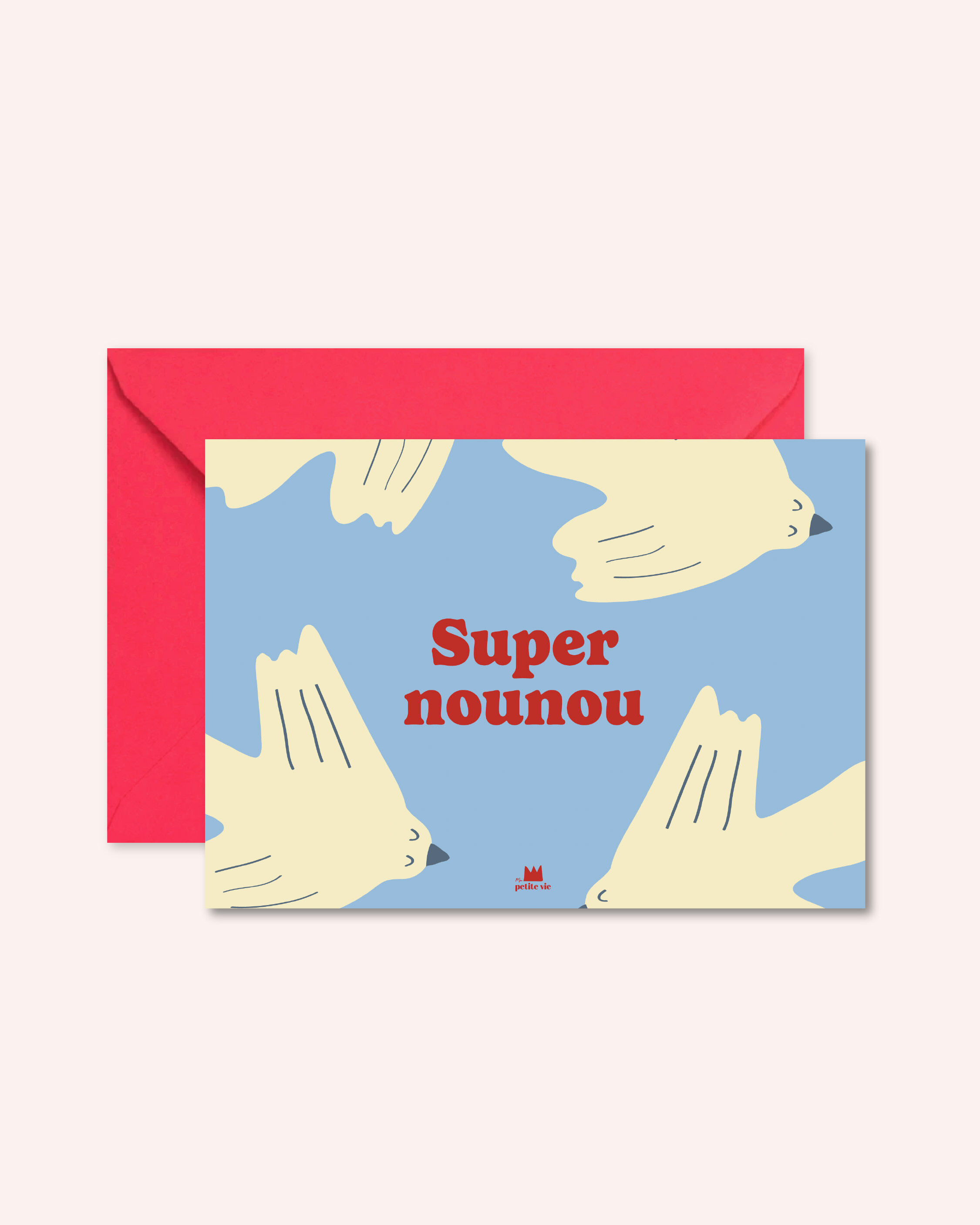 Carte lifestyle - Super Nounou (avec enveloppe)