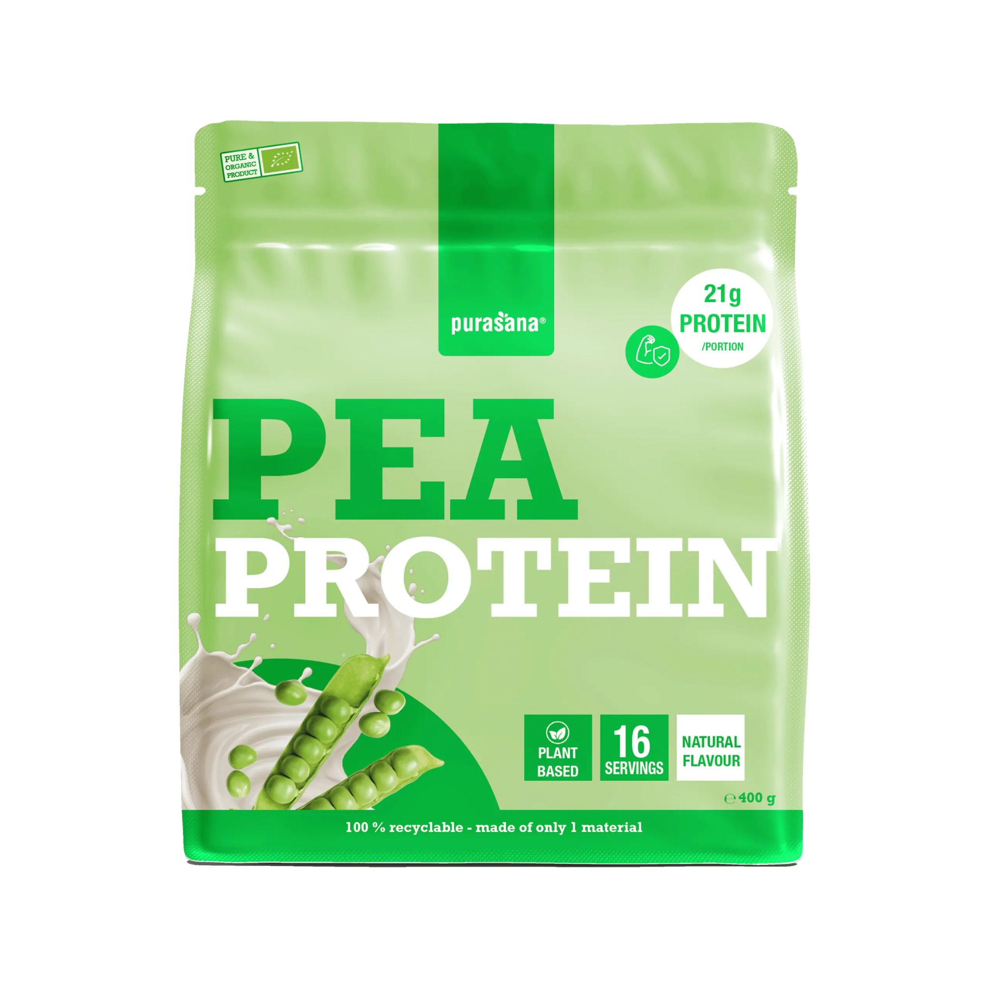 Erbsenprotein pur – 400 g