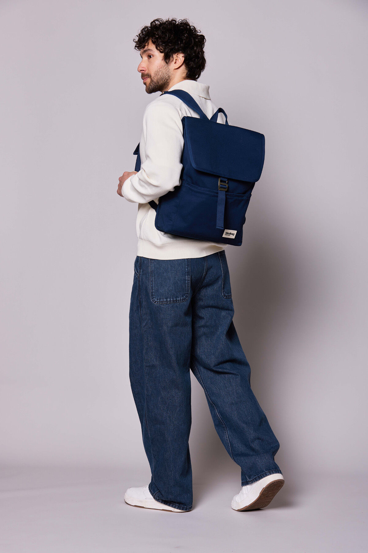 GUSTAVE NAVY BACKPACK