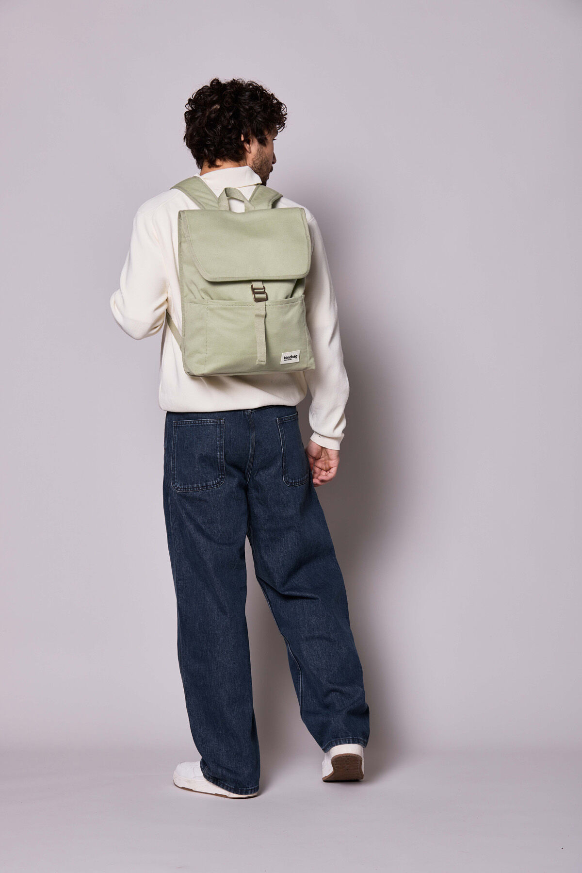 GUSTAVE GREEN CLAY BACKPACK