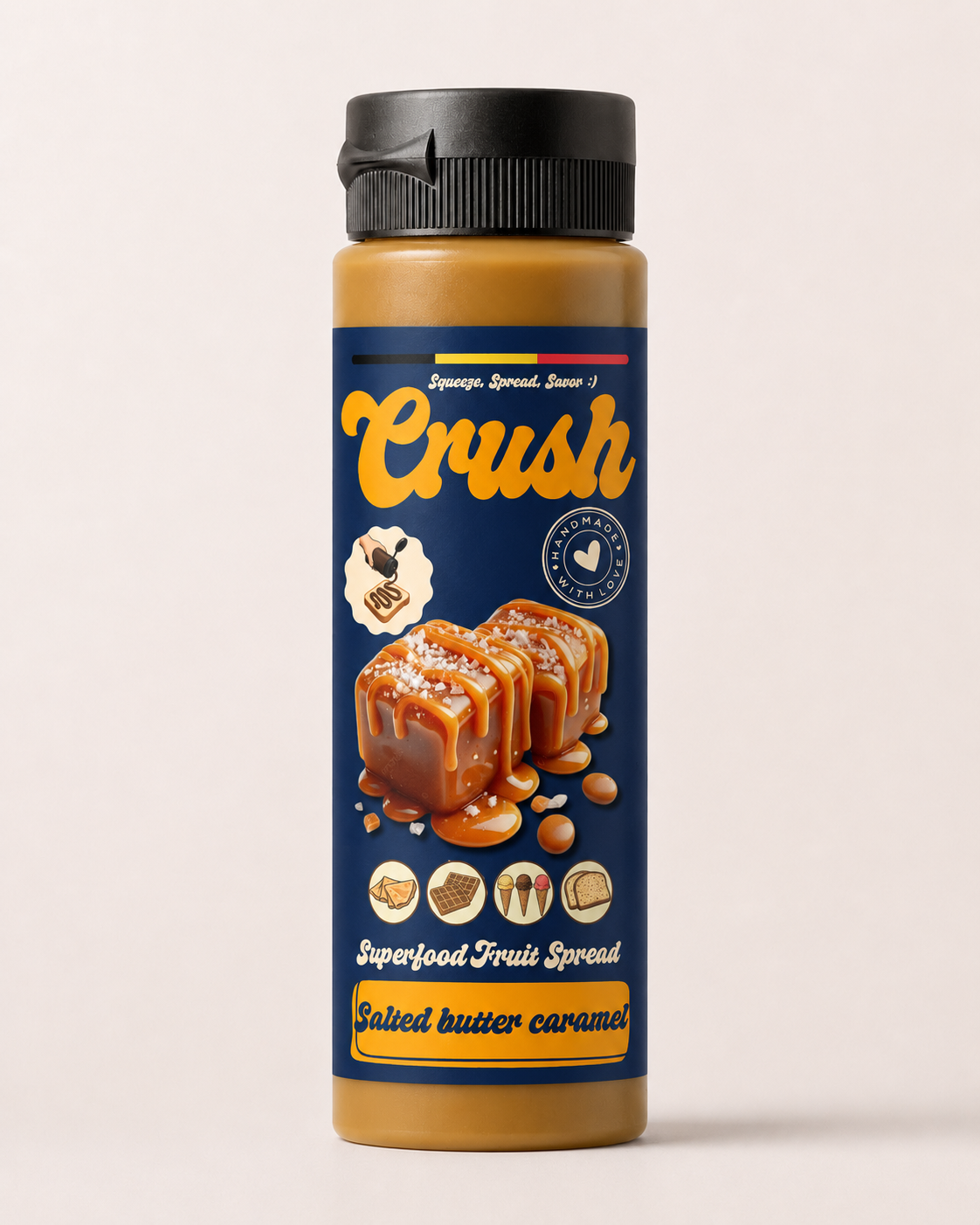 Nappage - Saveur Caramel beurre salé - 150ml - Presseur