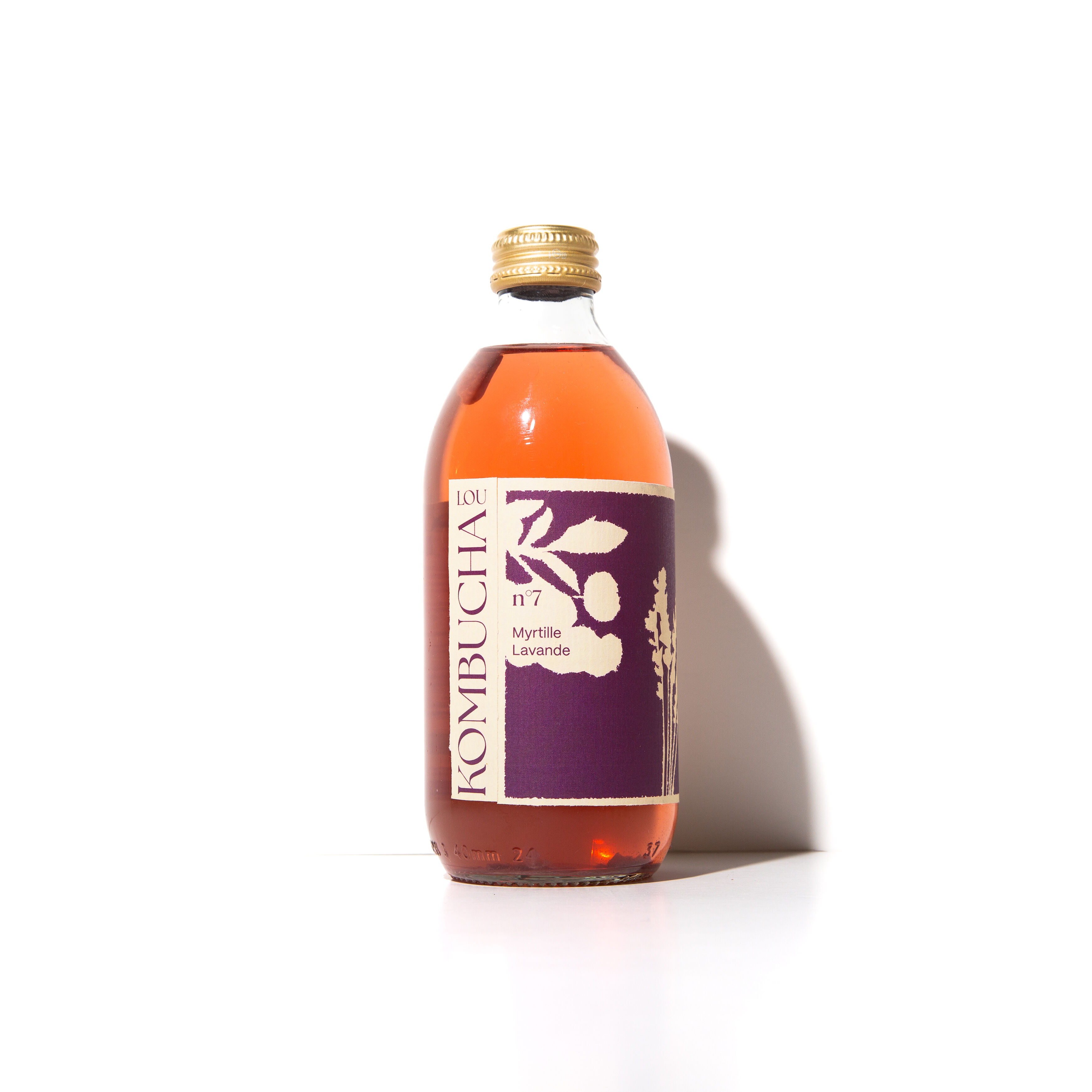 Lou Kombucha No. 7 - Blueberry, Lavender 50cl