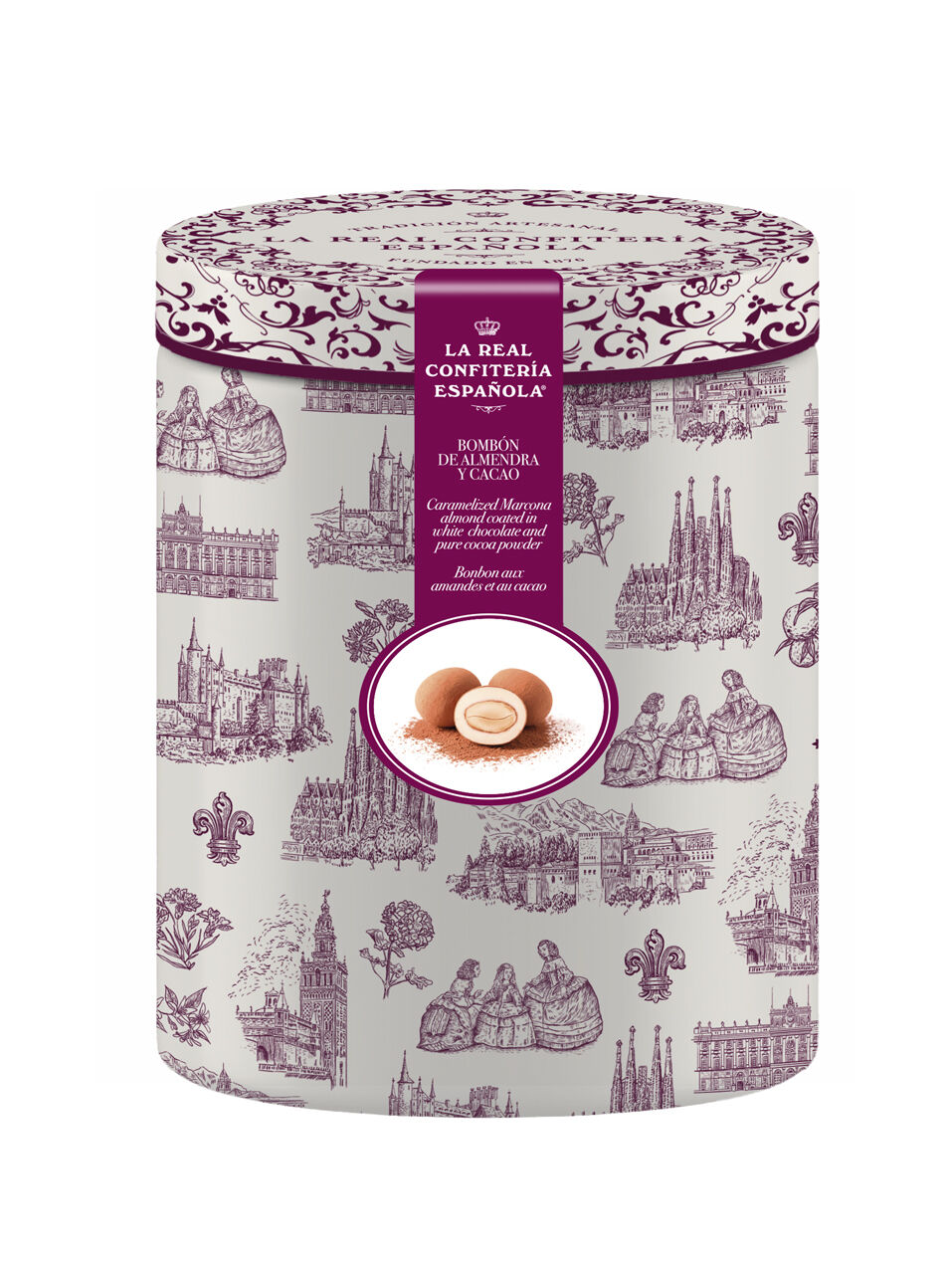 Hispania Lata (almond, chocolate and cocoa bonbon)