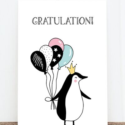 Postal: Felicitaciones a Penguin HF